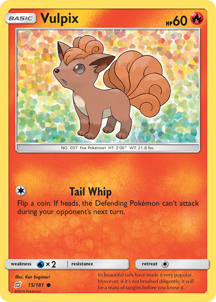 Vulpix (15/181) [Sun & Moon: Team Up] | Jack's On Queen