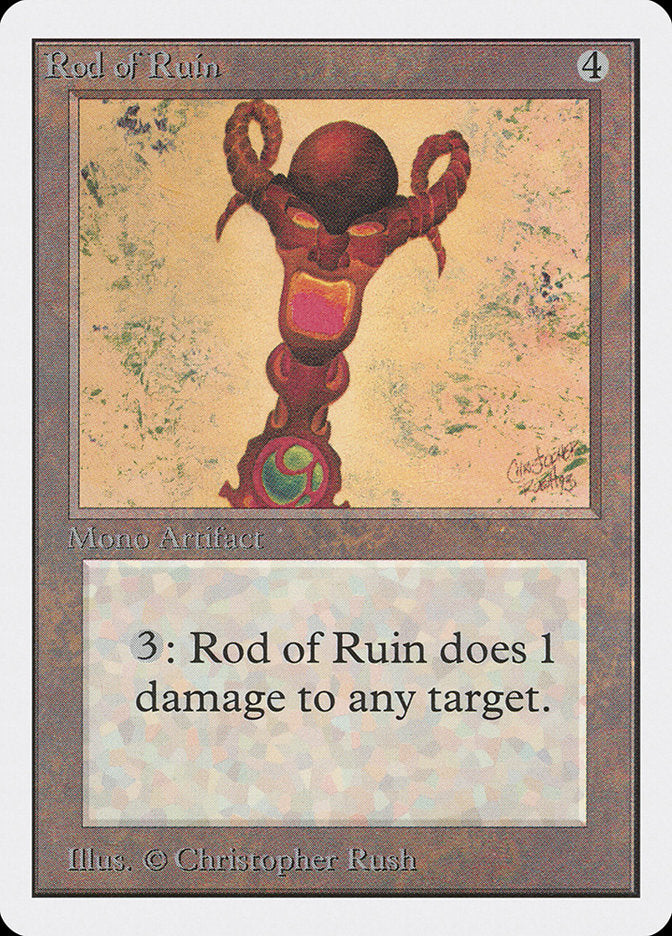 Rod of Ruin [Unlimited Edition] | Jack's On Queen