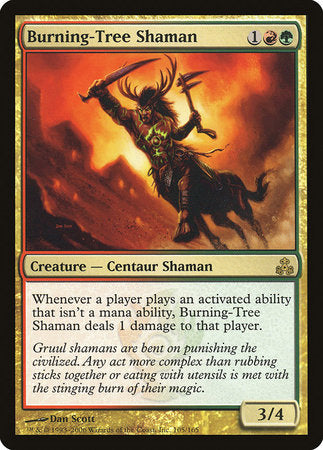 Burning-Tree Shaman [Guildpact] | Jack's On Queen