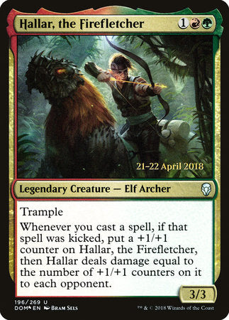 Hallar, the Firefletcher [Dominaria Promos] | Jack's On Queen