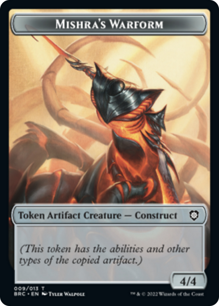 Mishra's Warform // Inkling Double-Sided Token [The Brothers' War Commander Tokens] | Jack's On Queen