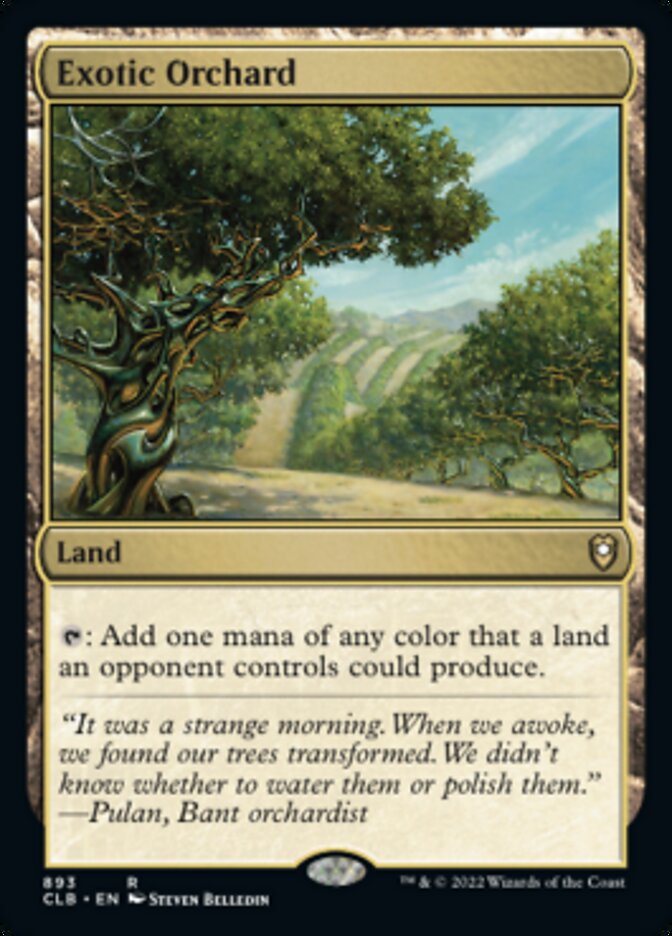 Exotic Orchard [Commander Legends: Battle for Baldur's Gate] | Jack's On Queen
