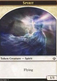 Spirit // Soldier Double-sided Token [Archenemy: Nicol Bolas Tokens] | Jack's On Queen