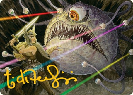 Hive of the Eye Tyrant Art Card (Gold-Stamped Signature) [Dungeons & Dragons: Adventures in the Forgotten Realms Art Series] | Jack's On Queen