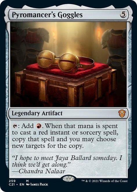Pyromancer's Goggles [Commander 2021] | Jack's On Queen