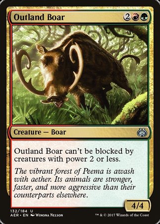 Outland Boar [Aether Revolt] | Jack's On Queen