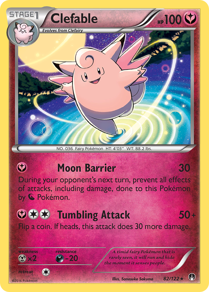 Clefable (82/122) [XY: BREAKpoint] | Jack's On Queen