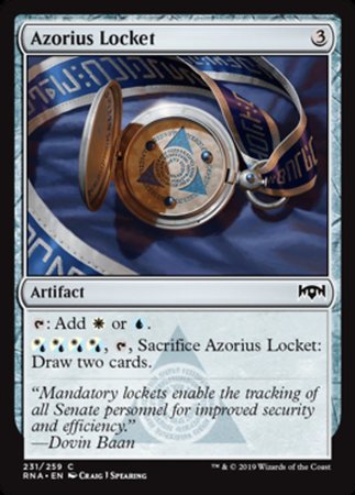 Azorius Locket [Ravnica Allegiance] | Jack's On Queen