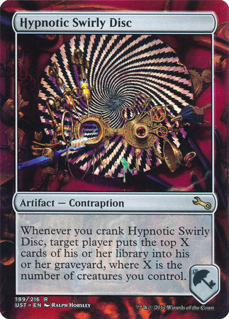 Hypnotic Swirly Disc [Unstable] | Jack's On Queen