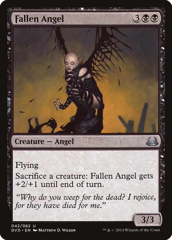 Fallen Angel (Divine vs. Demonic) [Duel Decks Anthology] | Jack's On Queen