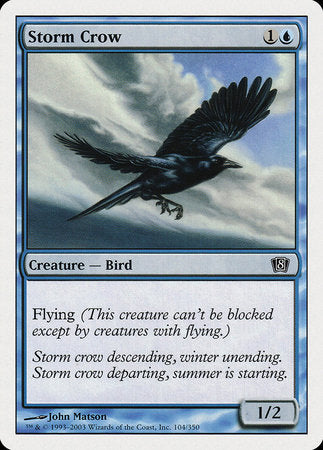 Storm Crow [Eighth Edition] | Jack's On Queen