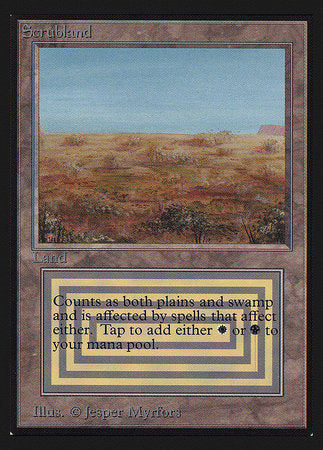 Scrubland (IE) [Intl. Collectors’ Edition] | Jack's On Queen