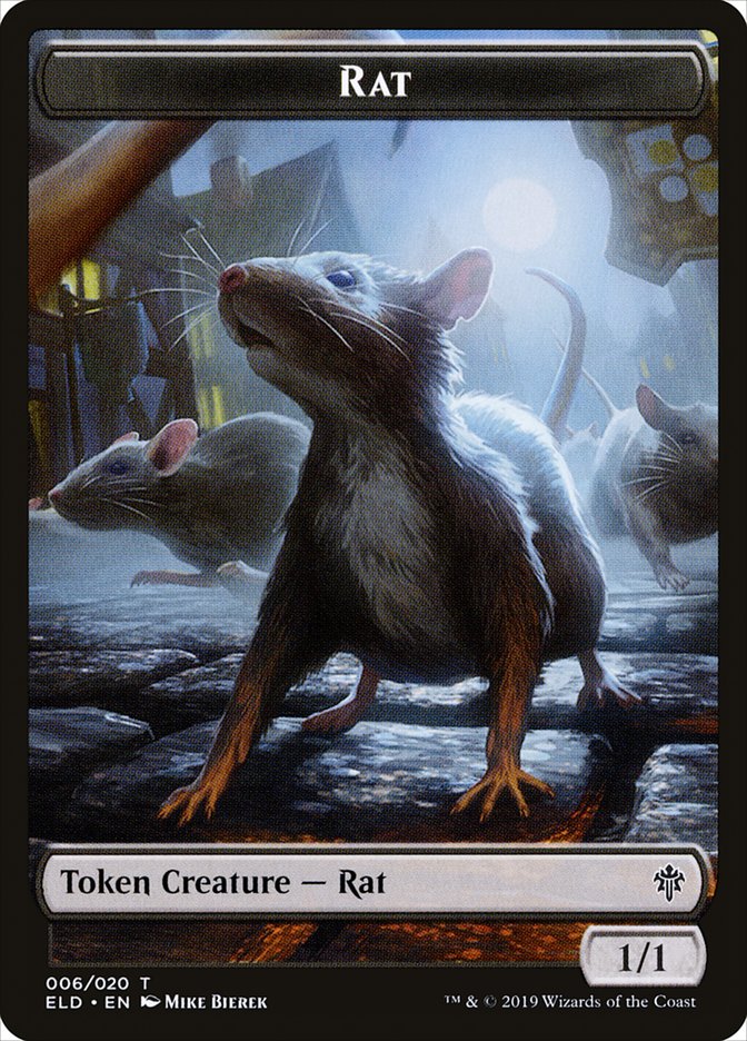 Rat [Throne of Eldraine Tokens] | Jack's On Queen