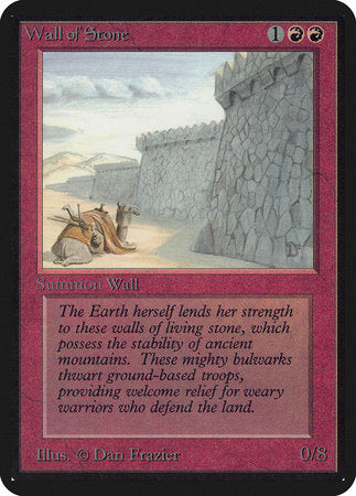 Wall of Stone [Limited Edition Alpha] | Jack's On Queen