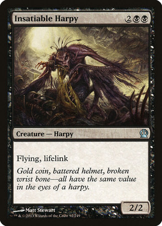 Insatiable Harpy [Theros] | Jack's On Queen