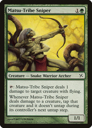 Matsu-Tribe Sniper [Betrayers of Kamigawa] | Jack's On Queen
