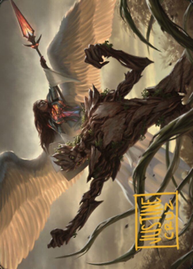 Strength of the Coalition Art Card (Gold-Stamped Signature) [Dominaria United Art Series] | Jack's On Queen