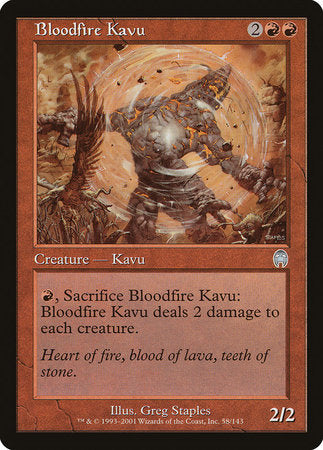 Bloodfire Kavu [Apocalypse] | Jack's On Queen