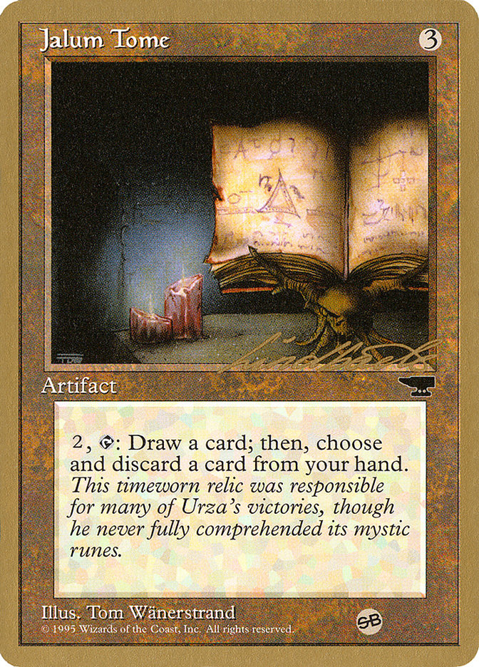 Jalum Tome (Leon Lindback) (SB) [Pro Tour Collector Set] | Jack's On Queen