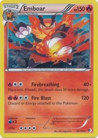 Emboar (26/149) (Cosmos Holo) (Blister Exclusive) [Black & White: Boundaries Crossed] | Jack's On Queen