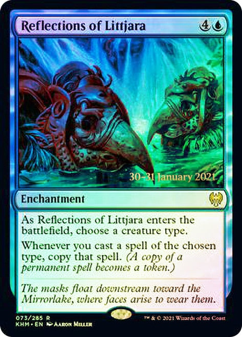 Reflections of Littjara  [Kaldheim Prerelease Promos] | Jack's On Queen