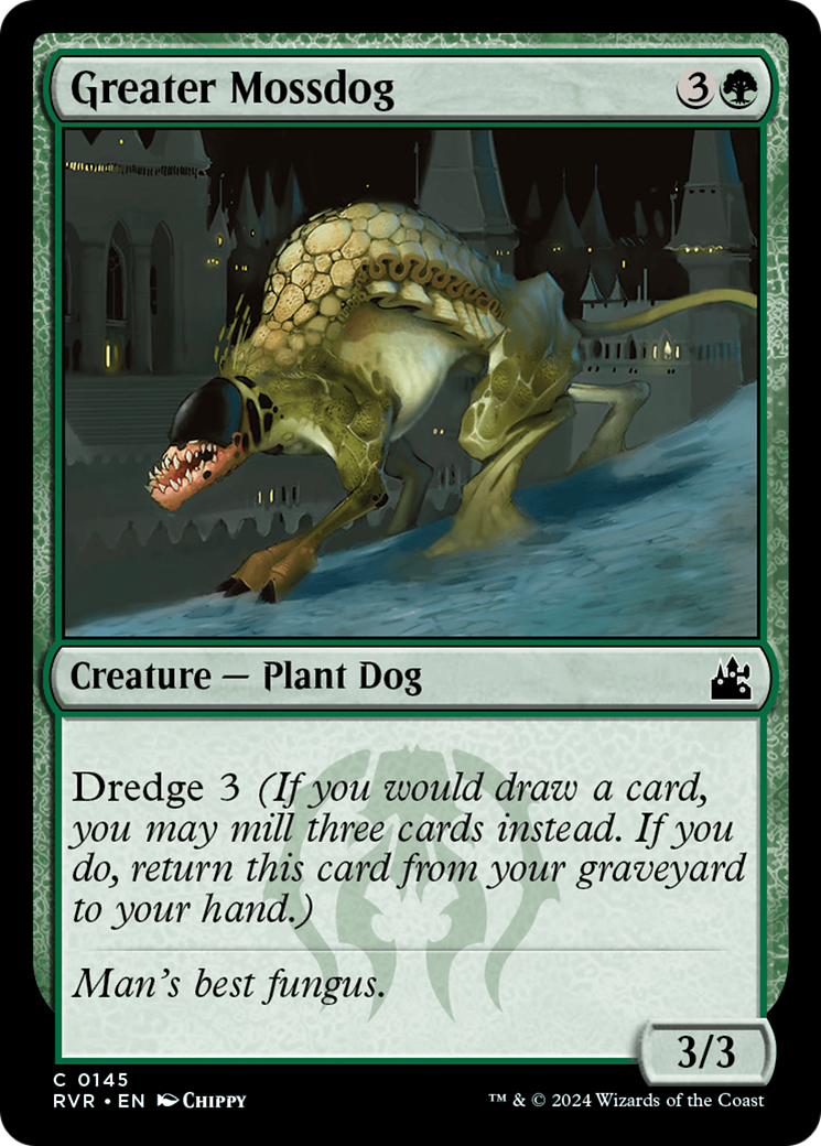 Greater Mossdog [Ravnica Remastered] | Jack's On Queen