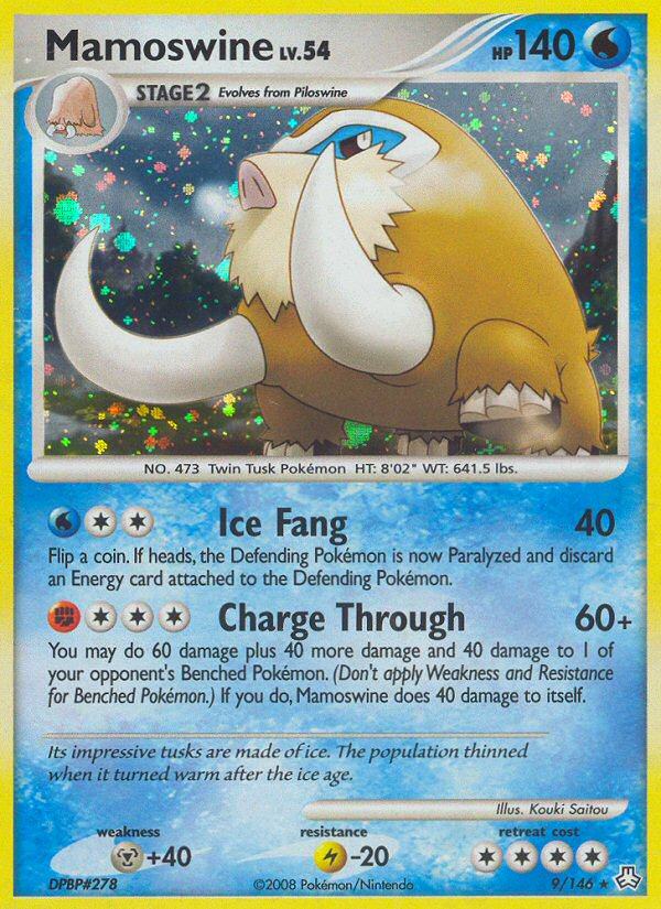Mamoswine (9/146) [Diamond & Pearl: Legends Awakened] | Jack's On Queen