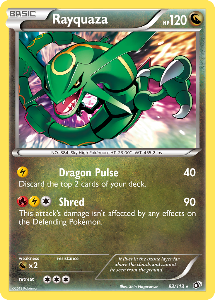 Rayquaza (93/113) [Black & White: Legendary Treasures] | Jack's On Queen