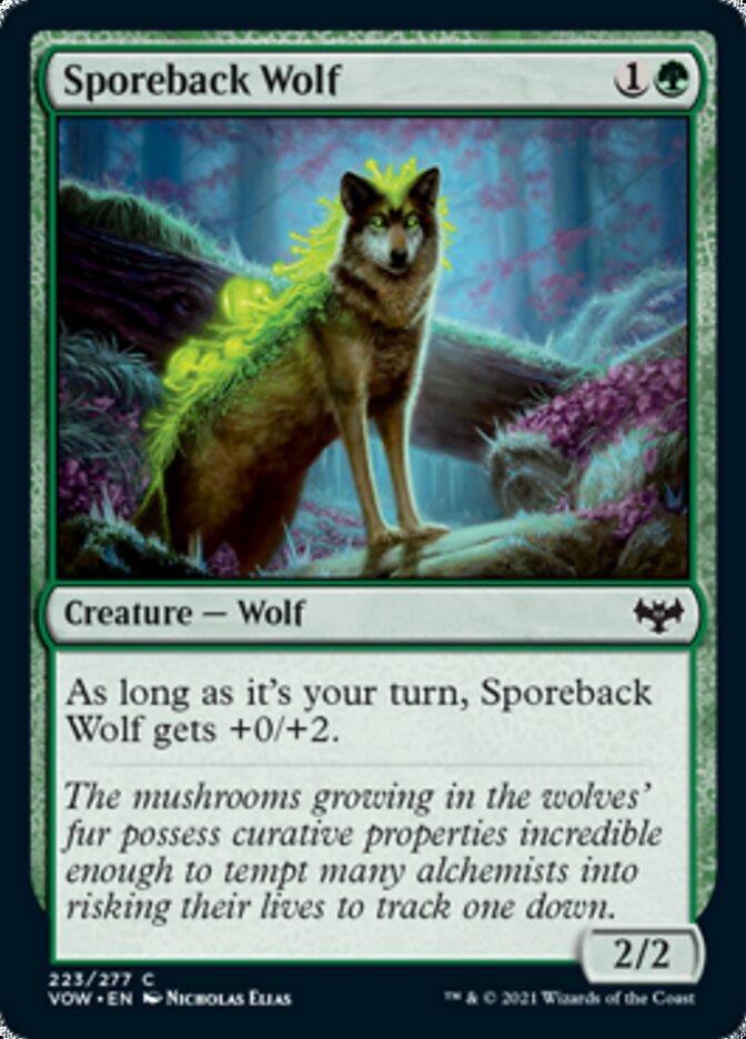 Sporeback Wolf [Innistrad: Crimson Vow] | Jack's On Queen