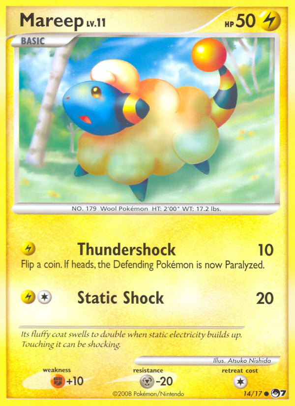 Mareep (14/17) [POP Series 7] | Jack's On Queen