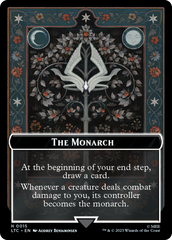 The Monarch // Treasure Double-Sided Token [The Lord of the Rings: Tales of Middle-Earth Commander Tokens] | Jack's On Queen