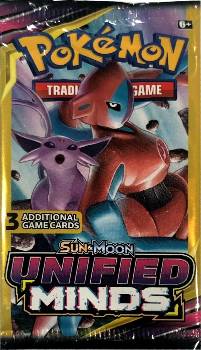 Sun & Moon: Unified Minds - 3-Card Booster Pack | Jack's On Queen