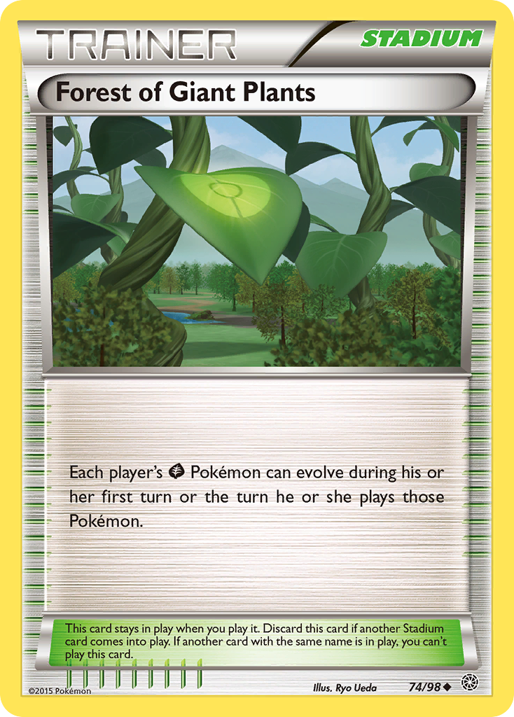 Forest of Giant Plants (74/98) [XY: Ancient Origins] | Jack's On Queen