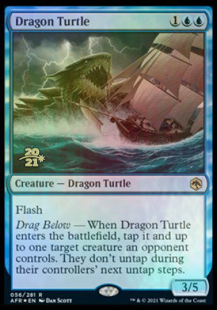 Dragon Turtle [Dungeons & Dragons: Adventures in the Forgotten Realms Prerelease Promos] | Jack's On Queen