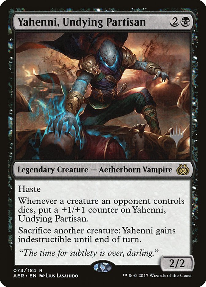 Yahenni, Undying Partisan (Promo Pack) [Aether Revolt Promos] | Jack's On Queen