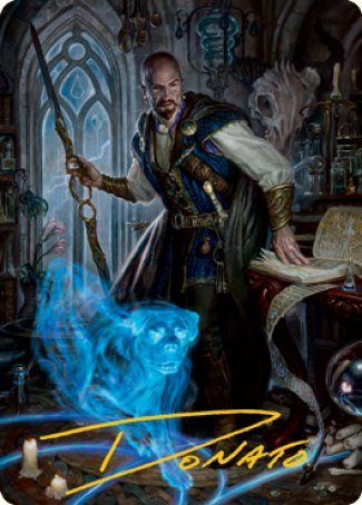 Mordenkainen Art Card (Gold-Stamped Signature) [Dungeons & Dragons: Adventures in the Forgotten Realms Art Series] | Jack's On Queen