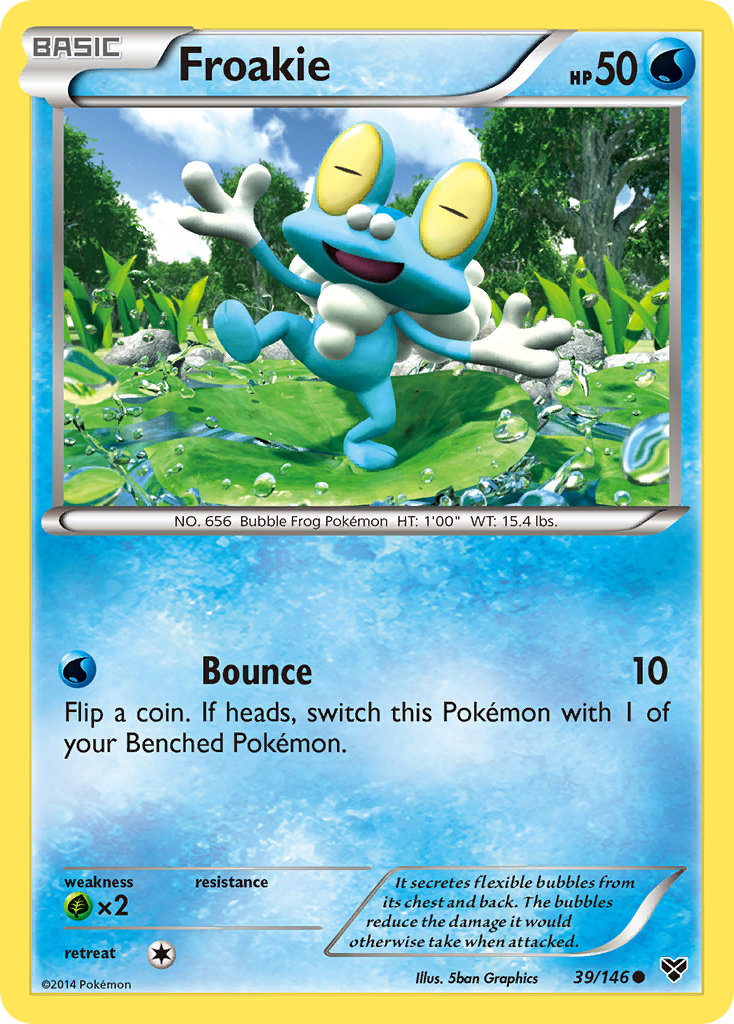 Froakie (39/146) [XY: Base Set] | Jack's On Queen