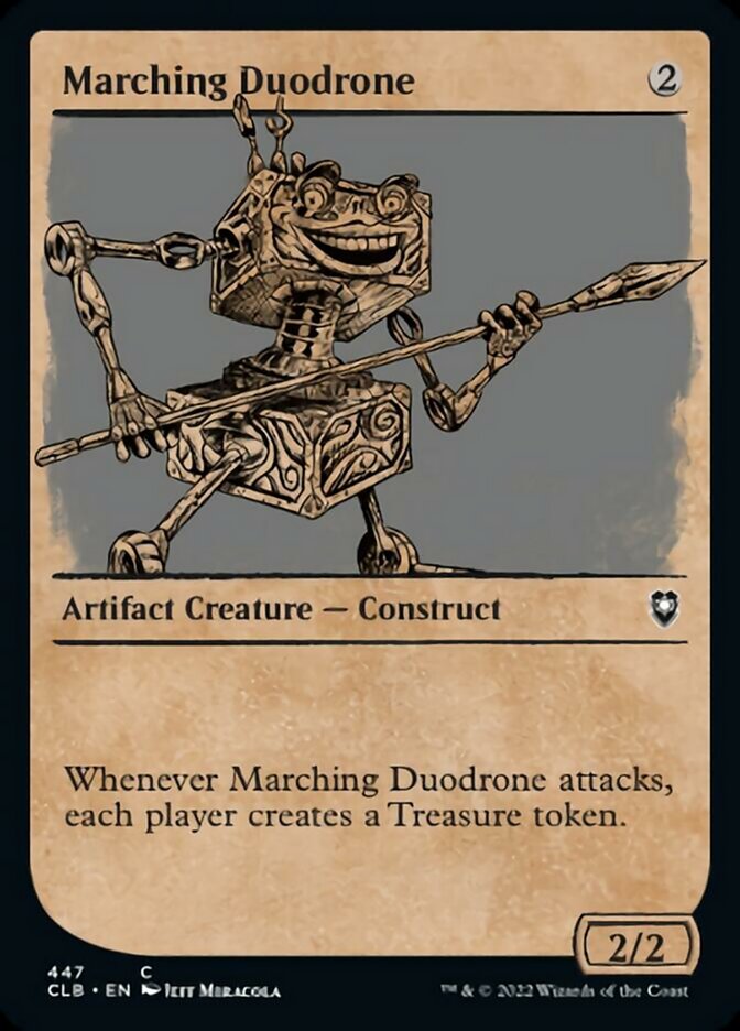 Marching Duodrone (Showcase) [Commander Legends: Battle for Baldur's Gate] | Jack's On Queen