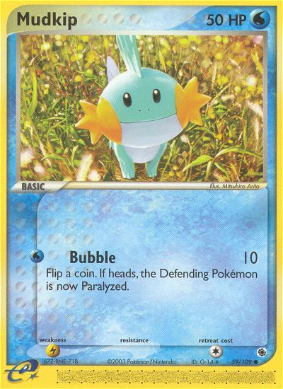 Mudkip (59/109) [EX: Ruby & Sapphire] | Jack's On Queen