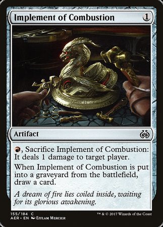 Implement of Combustion [Aether Revolt] | Jack's On Queen