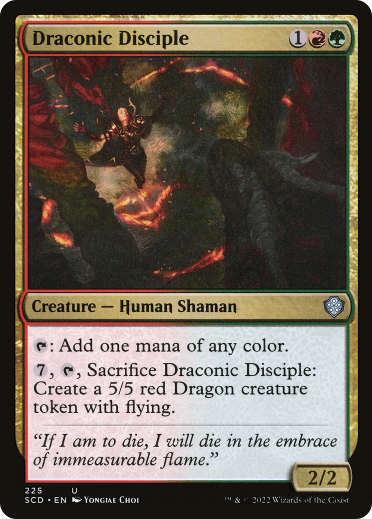 Draconic Disciple [Starter Commander Decks] | Jack's On Queen