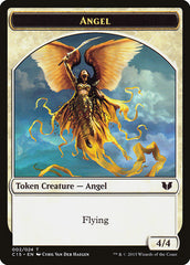 Spirit (022) // Angel Double-Sided Token [Commander 2015 Tokens] | Jack's On Queen