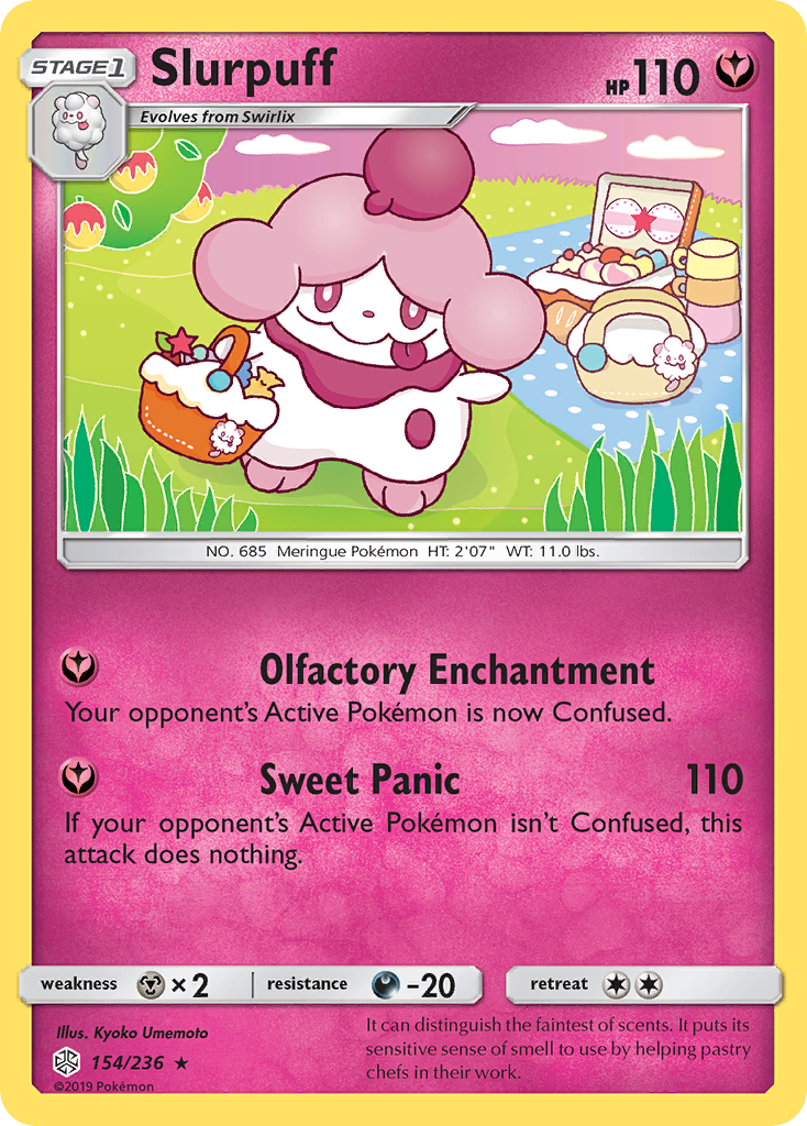 Slurpuff (154/236) [Sun & Moon: Cosmic Eclipse] | Jack's On Queen