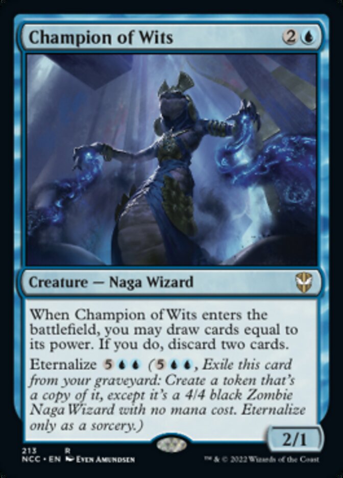 Champion of Wits [Streets of New Capenna Commander] | Jack's On Queen