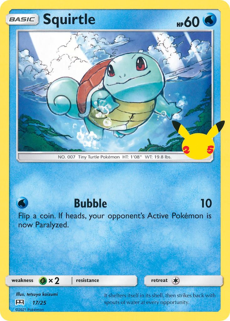 Squirtle (17/25) [McDonald's 25th Anniversary] | Jack's On Queen