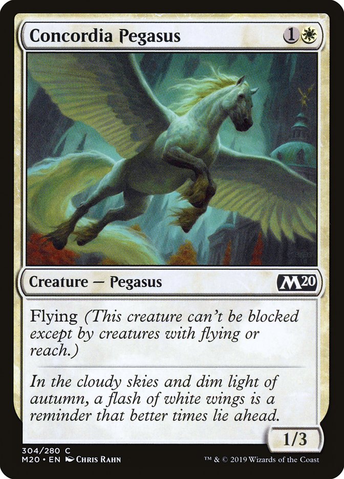 Concordia Pegasus [Core Set 2020] | Jack's On Queen