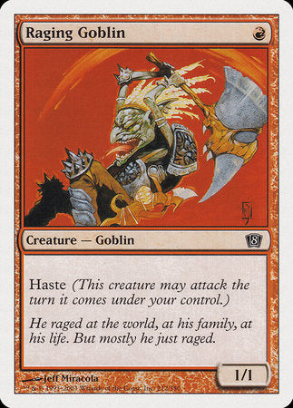 Raging Goblin [Eighth Edition] | Jack's On Queen