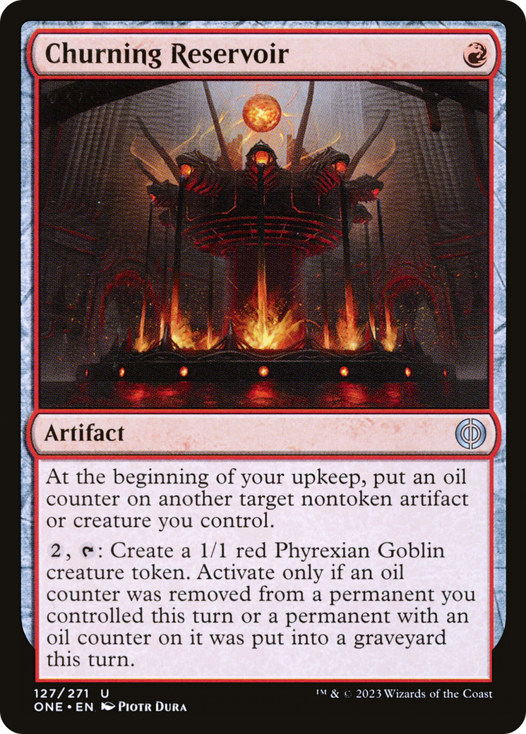 Churning Reservoir [Phyrexia: All Will Be One] | Jack's On Queen