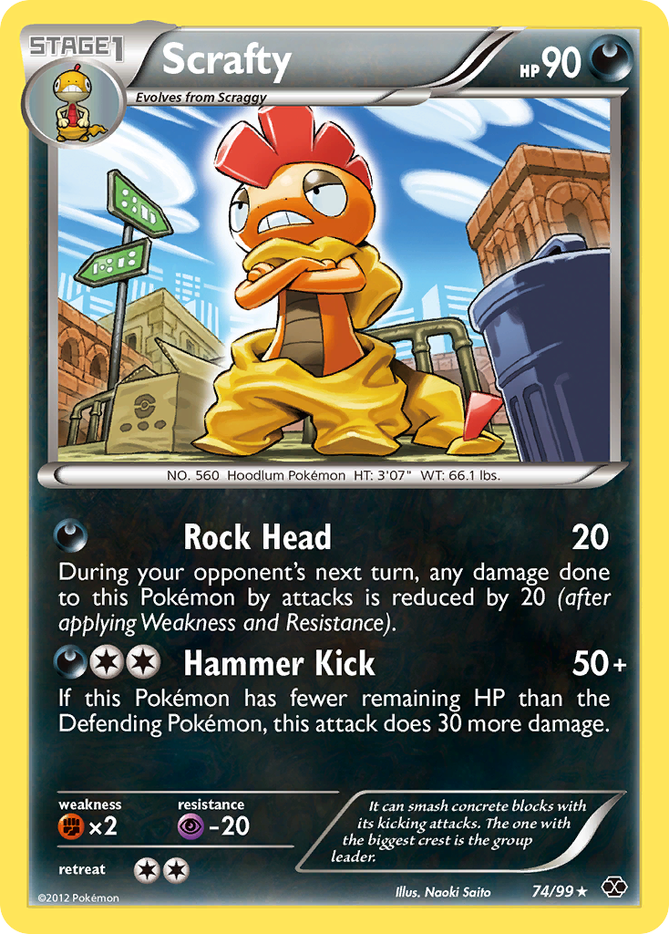 Scrafty (74/99) [Black & White: Next Destinies] | Jack's On Queen