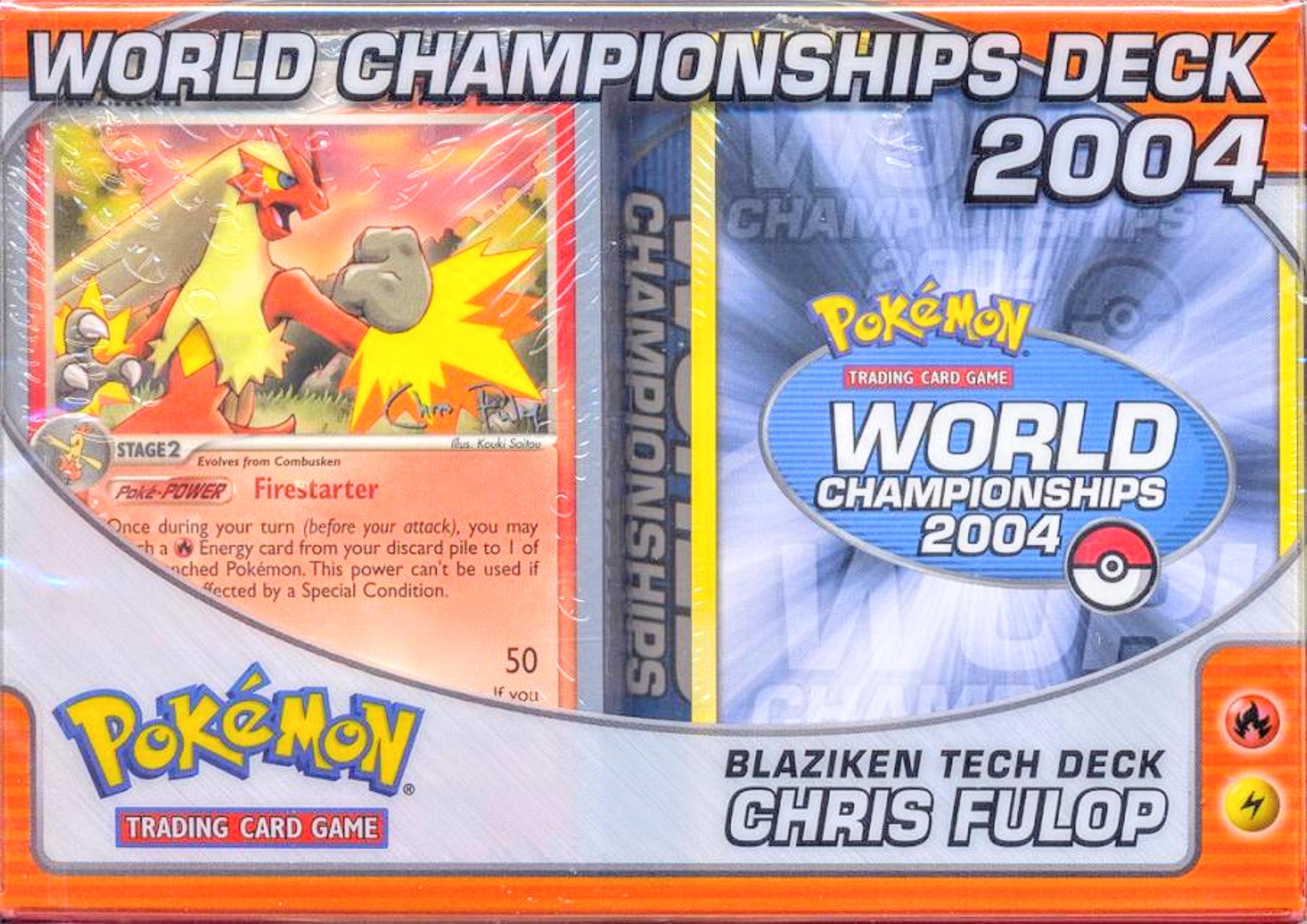 2004 World Championships Deck (Blaziken Tech - Chris Fulop) | Jack's On Queen